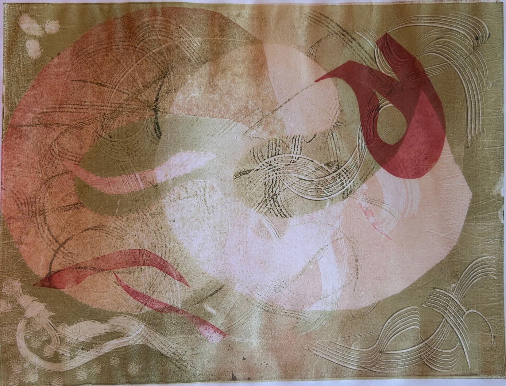 monotype print